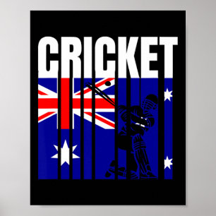 Póster Jugador de cricket 6