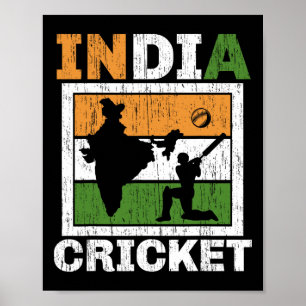Póster Jugador De Críquet De La India Cricketer T Y Ll Am