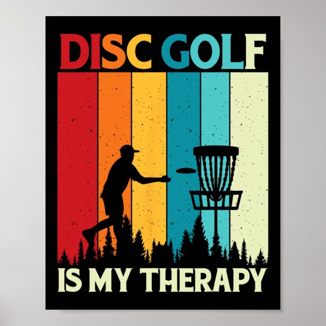 Póster Jugador de Disc Golf _5 (Frente)