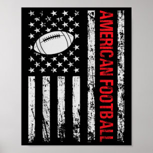 Póster Jugador de Fantasía Americana de Fútbol Americano 