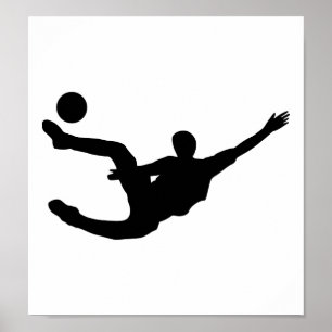 Póster Jugador de fútbol