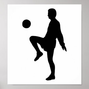 Póster Jugador de fútbol
