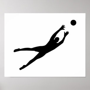 Póster Jugador de fútbol
