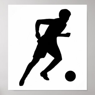 Póster Jugador de fútbol
