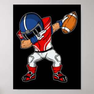 Póster Jugador de fútbol americano Dab Dan