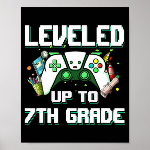 Póster Jugador De Grado Hasta 7º De Vuelta A La Escuela