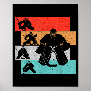 Póster Jugador de hockey sobre hielo