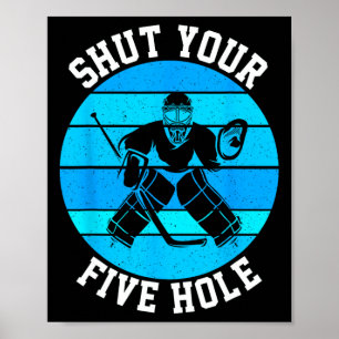 Póster Jugador de Hockey sobre Hielo Fanático del Hockey 