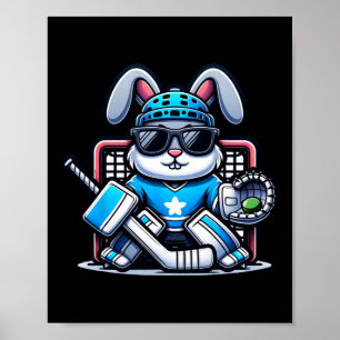 Póster Jugador de hockey sobre hielo Hombres Niños Niños