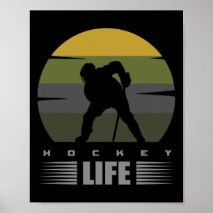 Póster Jugador de hockey sobre hielo regalo 5