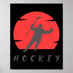 Póster Jugador de hockey sobre hielo regalo 6