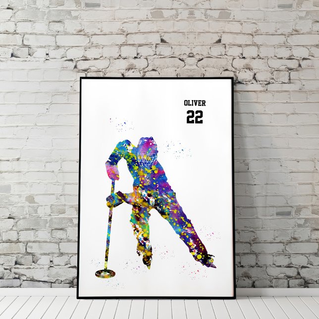 Póster Jugador de ringette (Subido por el creador)