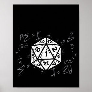 Póster Jugador De Rpg No Te Preocupes Tengo Plan Divertid