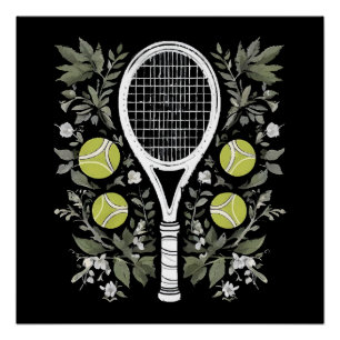 Póster Jugador de tenis