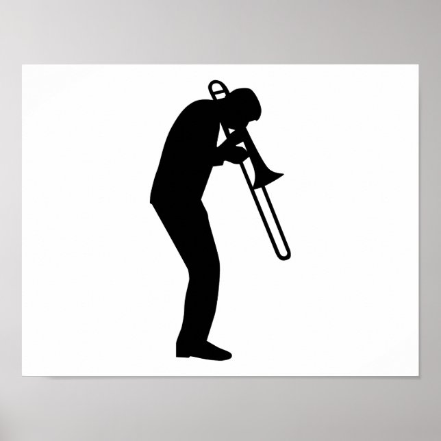 Póster Jugador de Trombone (Frente)