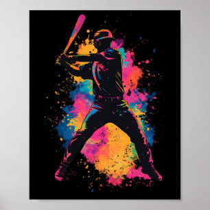 Póster Jugador de Venta Colorido 