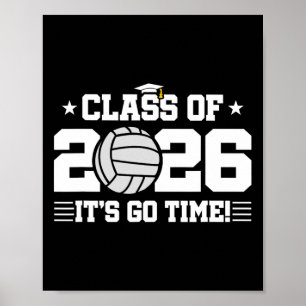 Póster Jugador De Voleibol 2026 - Graduación 2026 - Cl De