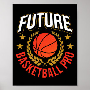 Póster Jugador del equipo de entrenadores del futuro Bask