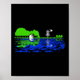 Póster Jugador Guitarista de Guitarismo de Golf Golf Golf