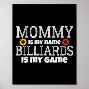 Póster Jugadores Chalk Rack Cue Stick Snooker Billiards P