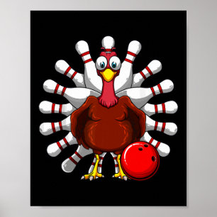 Póster Jugadores de bolos de Turquía caen en Vibes Thanks