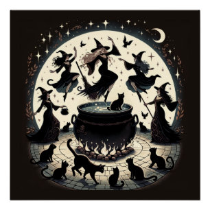 Póster Jugadores de brujas: Encantada reunión forestal