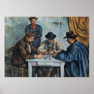Póster Jugadores de cartas de Paul Cezanne