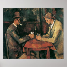 Póster Jugadores de cartas de Paul Cezanne, Bella Artes d