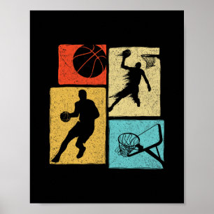 Póster Jugadores de esqueleto - Aficionado a los deportes