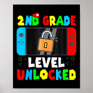 Póster Jugar a niños Jugar a 2º grado Desbloqueado Primer