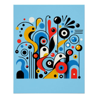 Póster Jugar en el campo