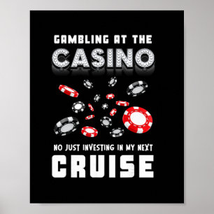 Póster Jugar en el casino invirtiendo en mi próximo cruce