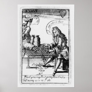 Póster Jugar tarjetas conmemorativas