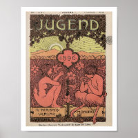 Jugend, Youth, German Magazine, años 1800