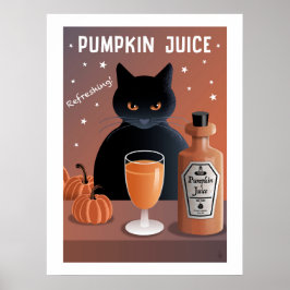 Póster Jugo de calabaza