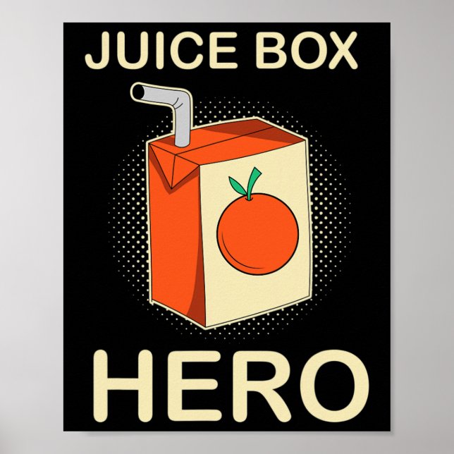 Póster Juice Box Hero Diabetes Awareness Mes (Frente)