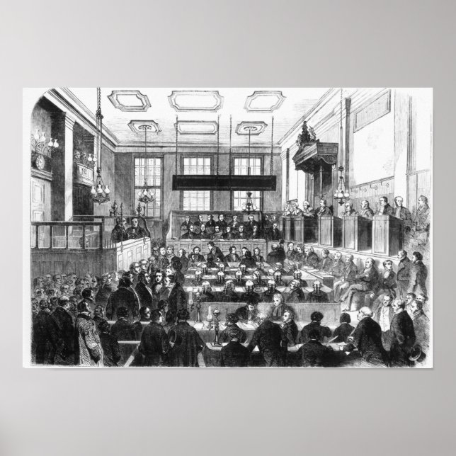 Póster Juicio a William Palmer (Frente)