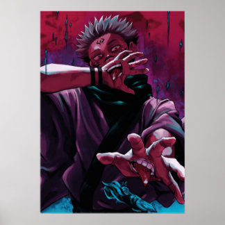 Póster jujujutsu kaisen anime