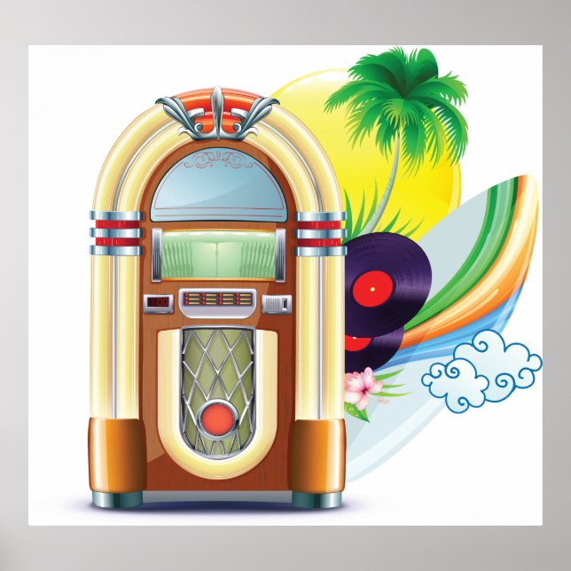 Póster Jukebox Music (Frente)