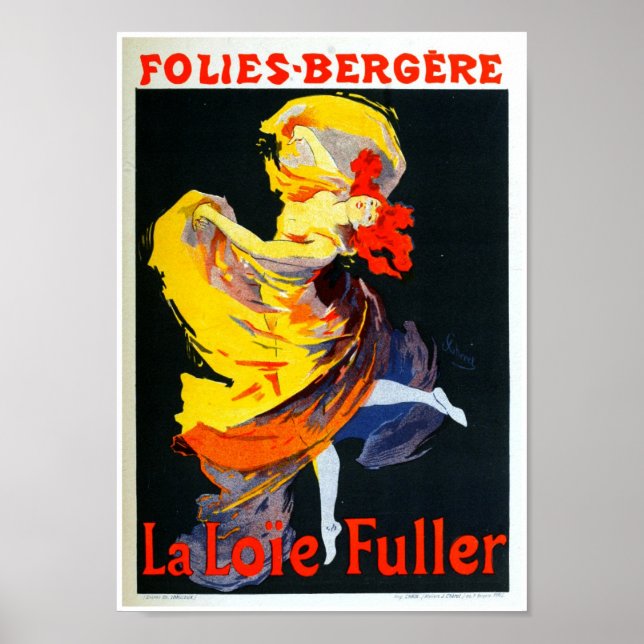 Póster Jules Cheret-Folies Berger (Frente)