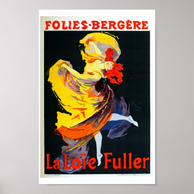 Póster Jules Cheret-Folies Berger (Frente)
