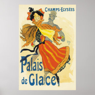 Póster Jules Cheret - Palacio de Glace