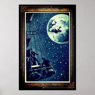 Póster Jules Verne Hector Servadac Poster