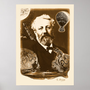 Póster Jules Verne Tribute