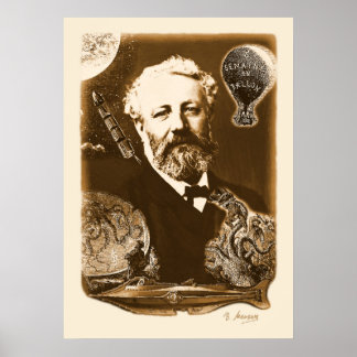 Póster Jules Verne Tribute