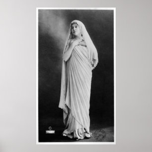 Póster Julia Bartet  in 'Antigone' by Sophocles
