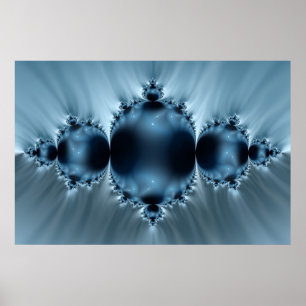 Póster Julia en azul