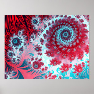 Póster Julia Fractal 3