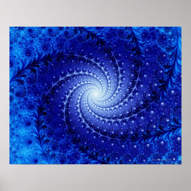 Póster Julia Fractal 4 (Frente)