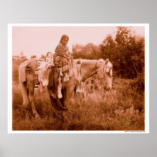 Póster Julia - mujer del cuervo